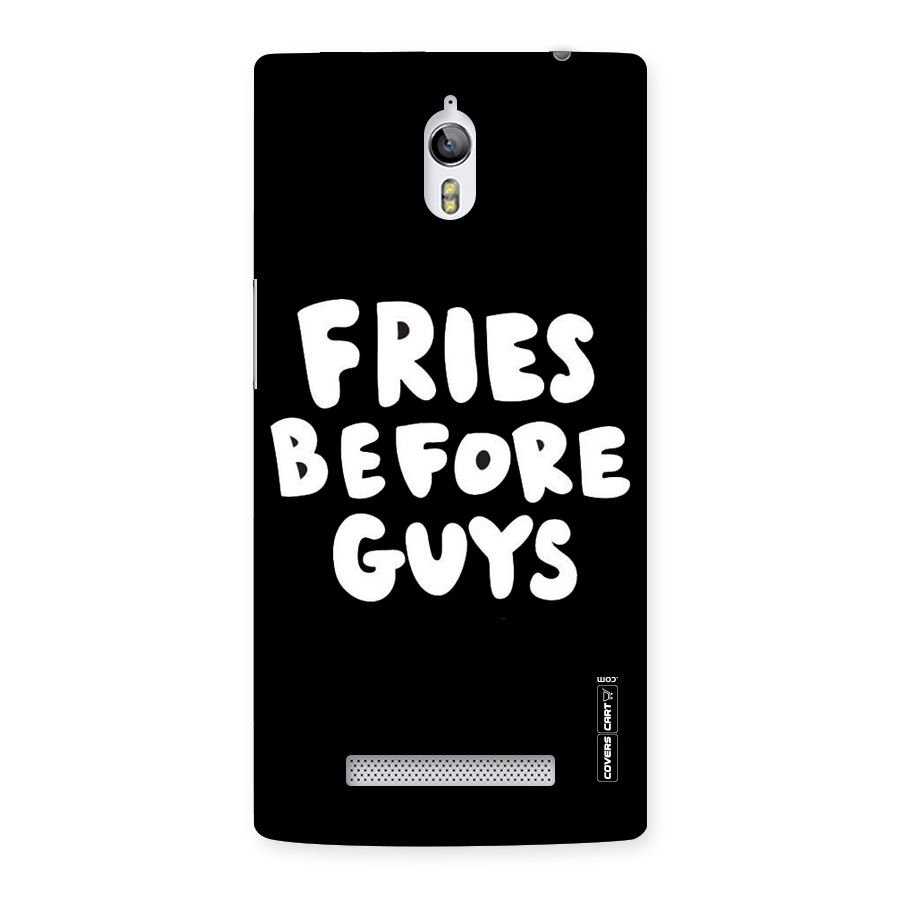 Fries Always Back Case for Oppo Find 7