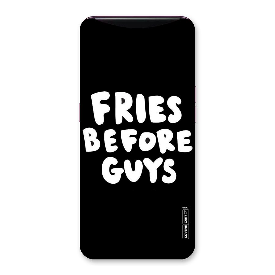 Fries Always Back Case for Oppo Find X