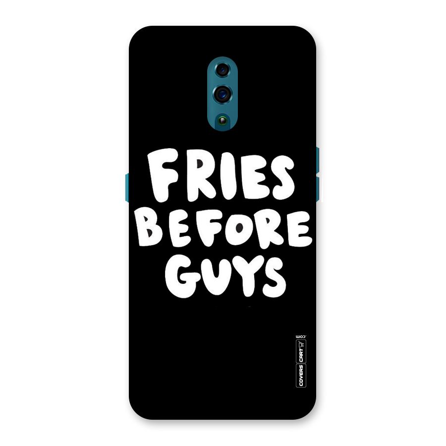 Fries Always Back Case for Oppo Reno