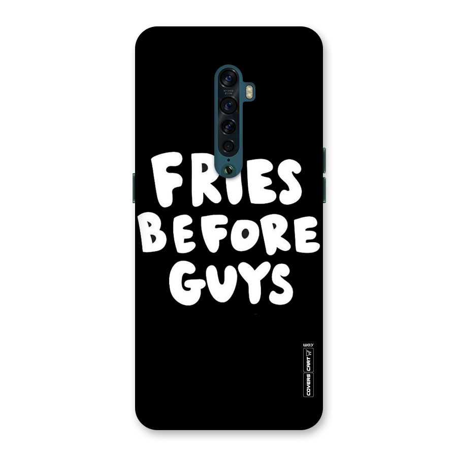 Fries Always Back Case for Oppo Reno2