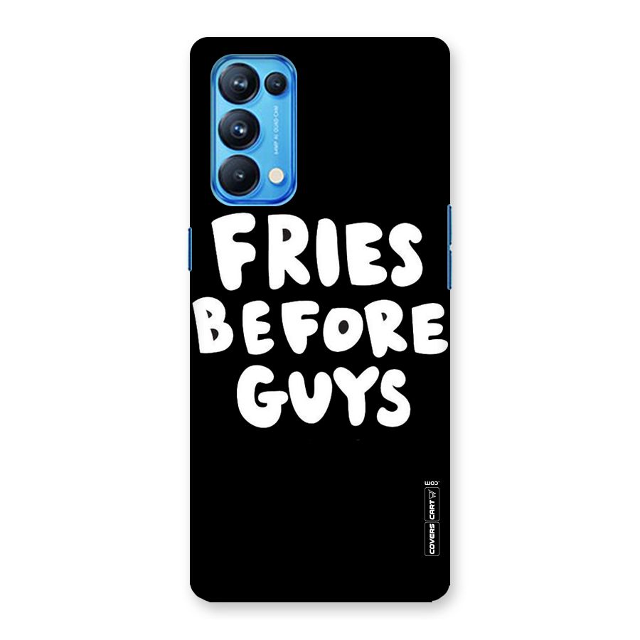 Fries Always Back Case for Oppo Reno5 Pro 5G