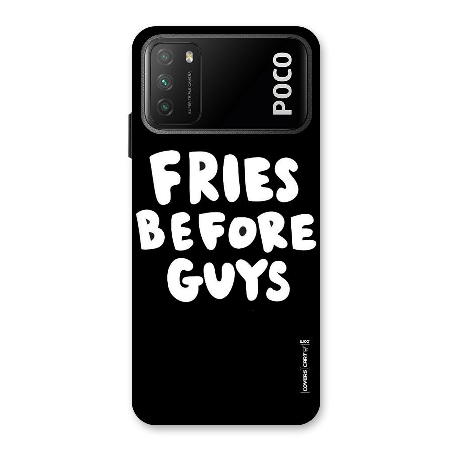Fries Always Back Case for Poco M3