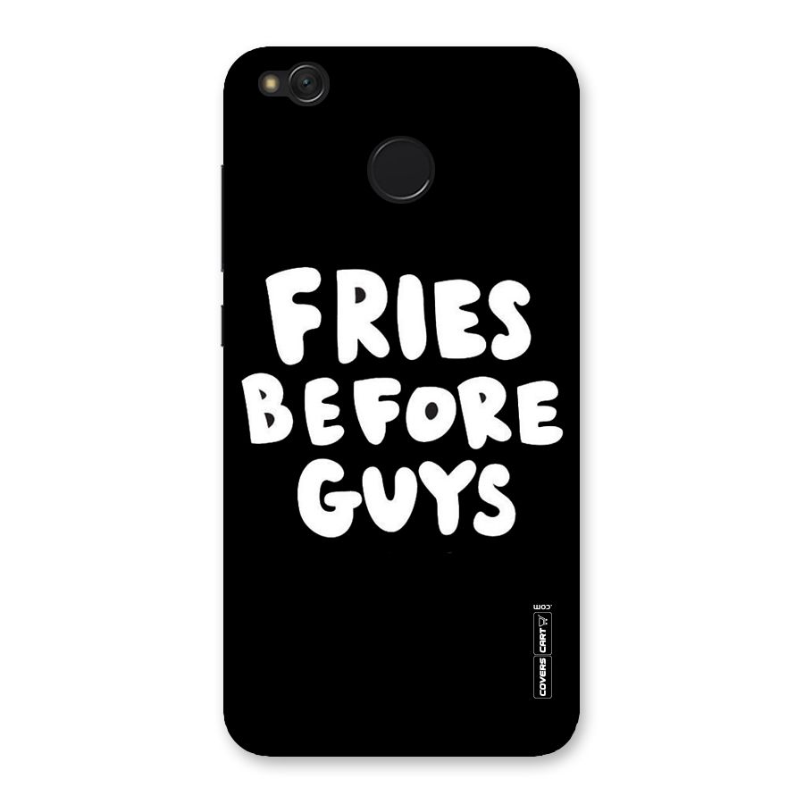 Fries Always Back Case for Redmi 4