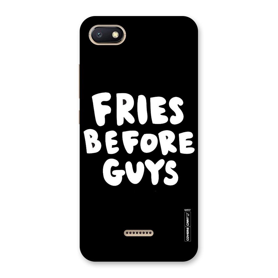 Fries Always Back Case for Redmi 6A