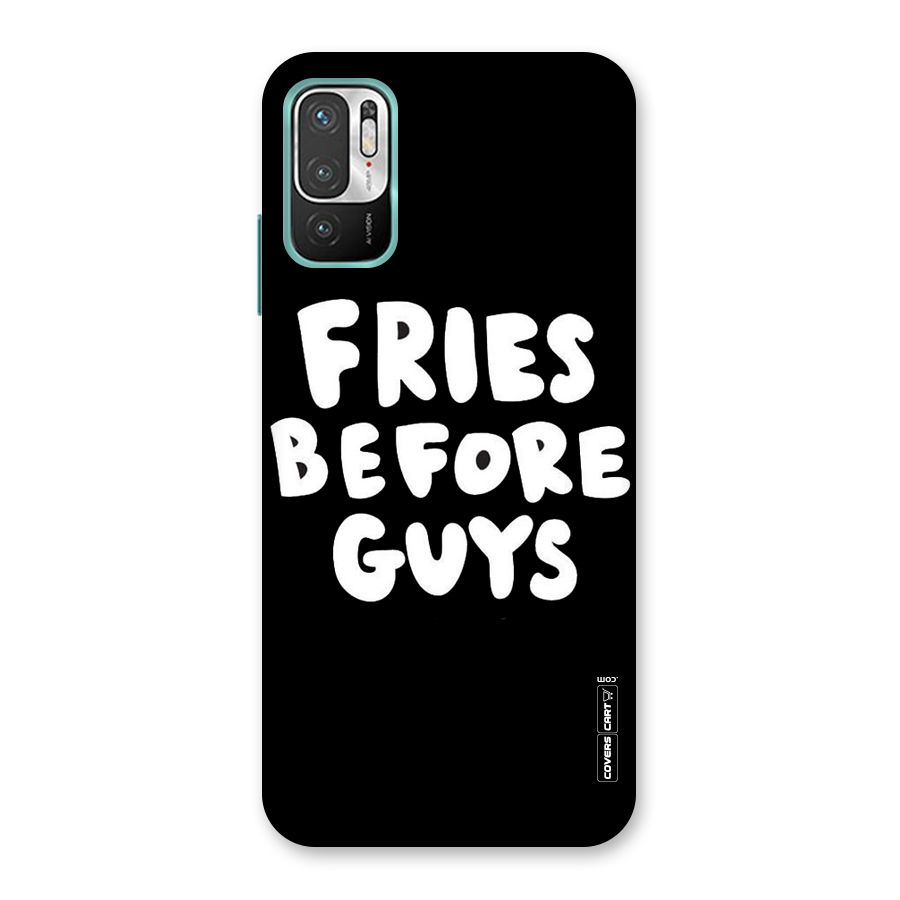 Fries Always Back Case for Redmi Note 10T 5G