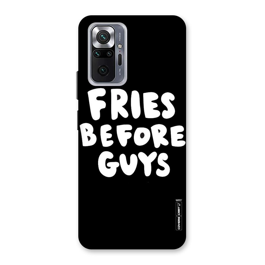 Fries Always Back Case for Redmi Note 10 Pro Max