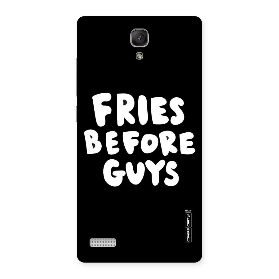 Fries Always Back Case for Redmi Note Prime