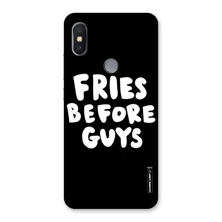 Fries Always Back Case for Redmi Y2