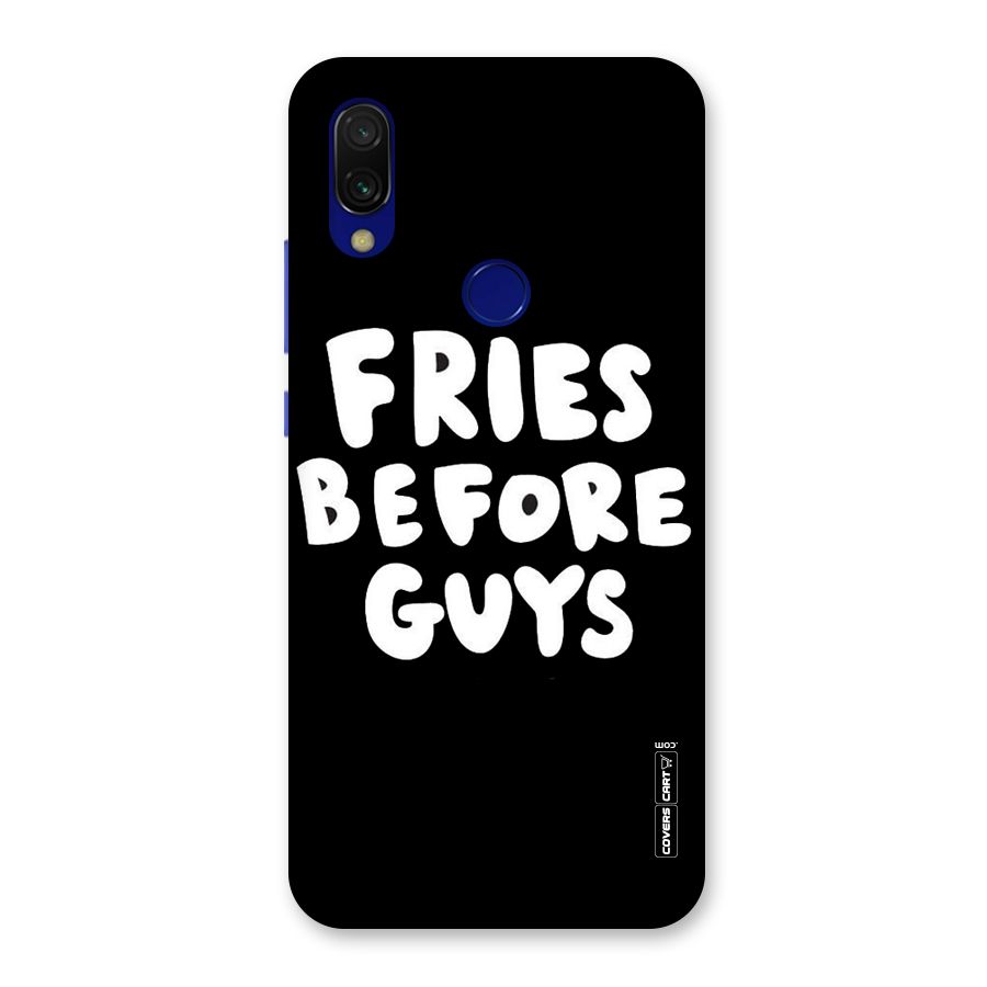 Fries Always Back Case for Redmi Y3