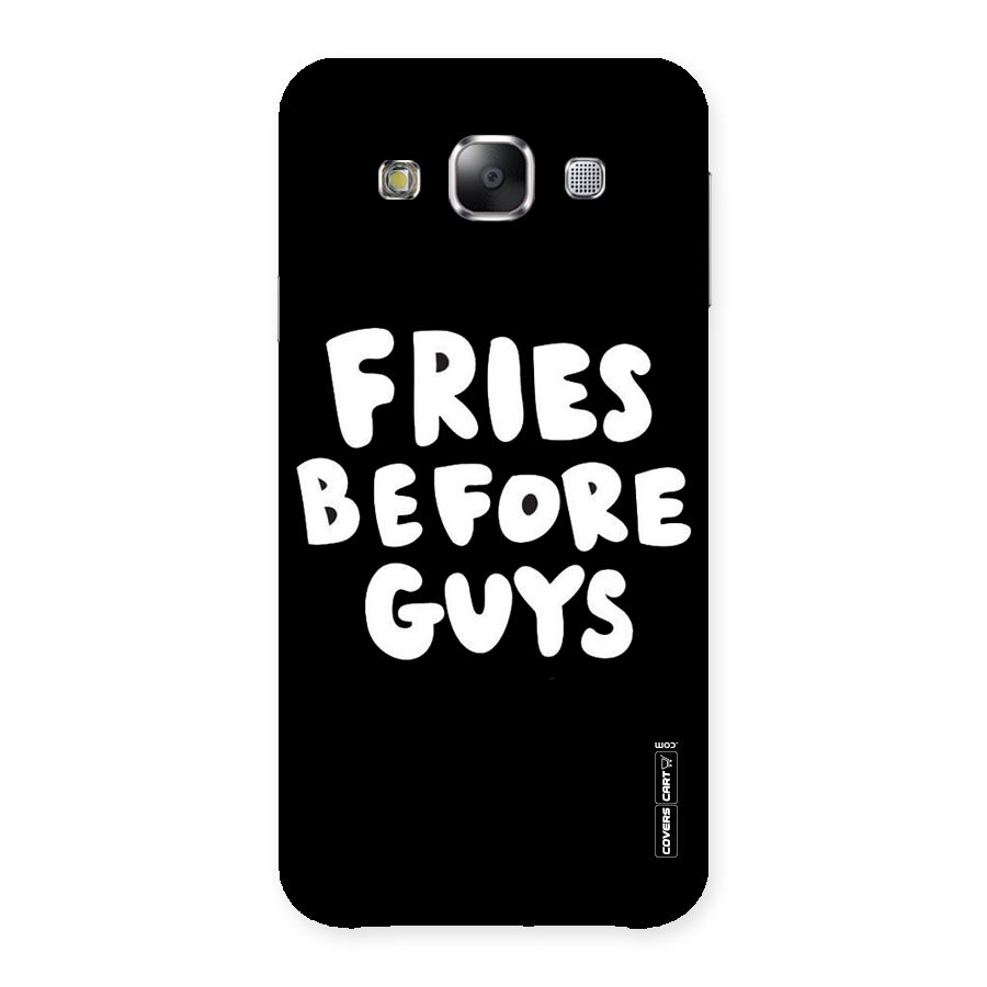 Fries Always Back Case for Samsung Galaxy E5