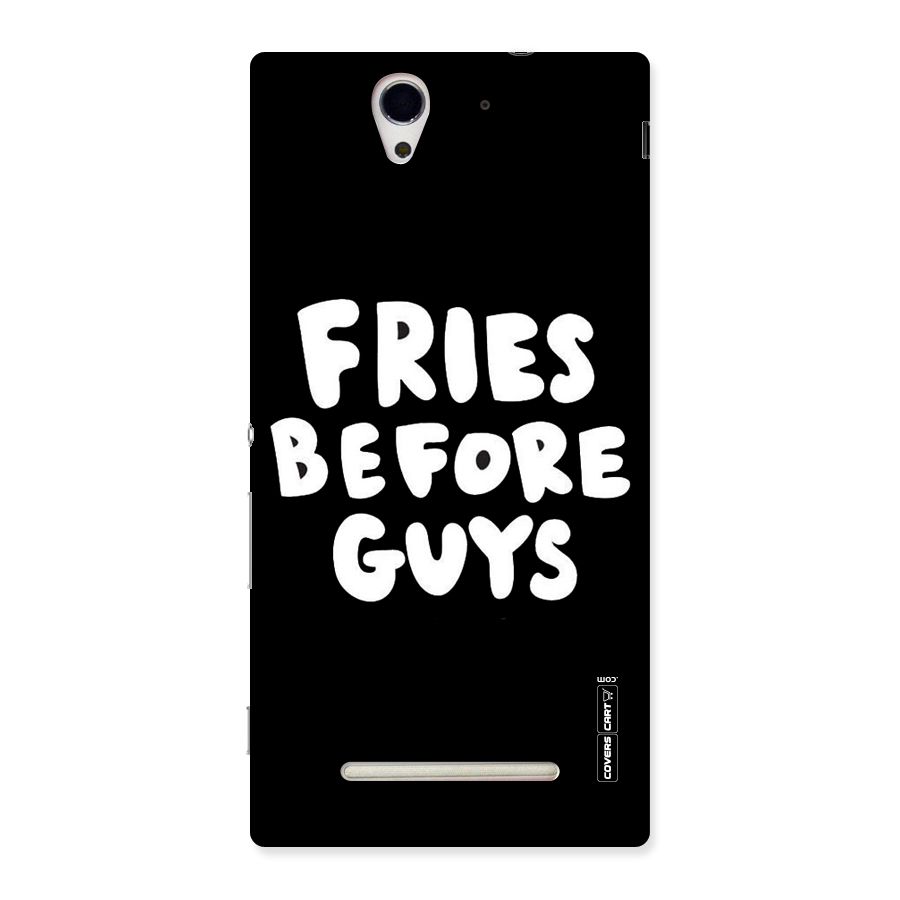 Fries Always Back Case for Sony Xperia C3