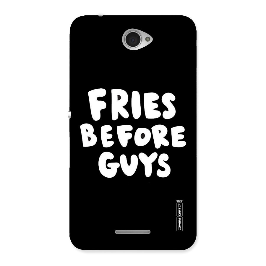 Fries Always Back Case for Sony Xperia E4