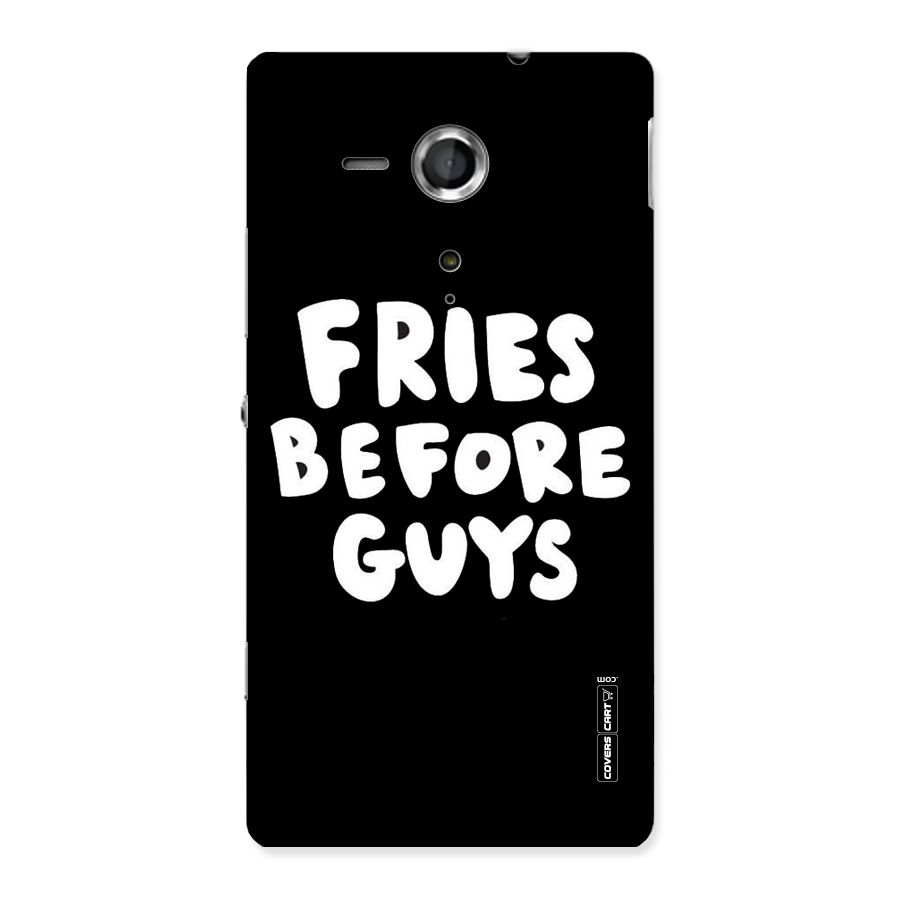 Fries Always Back Case for Sony Xperia SP