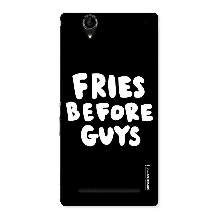 Fries Always Back Case for Sony Xperia T2