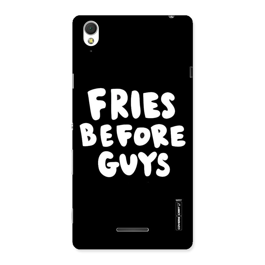 Fries Always Back Case for Sony Xperia T3