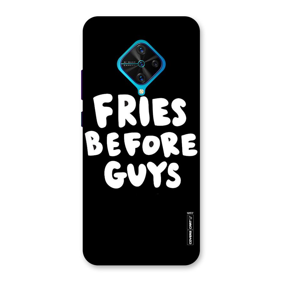 Fries Always Back Case for Vivo S1 Pro