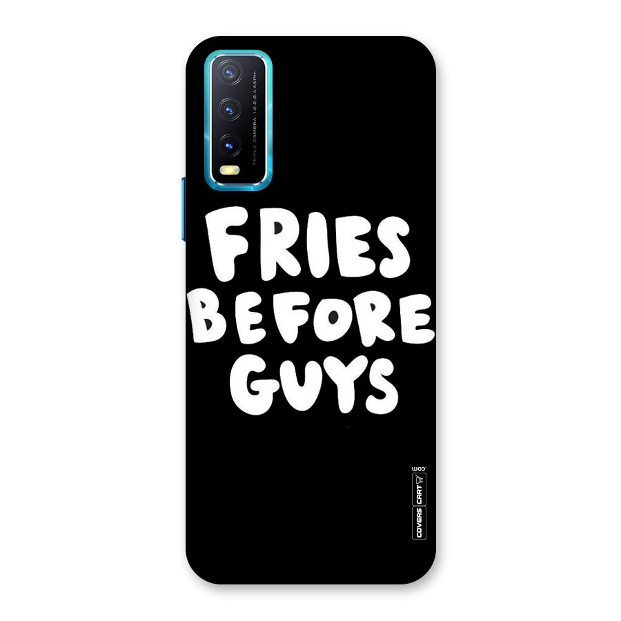 Fries Always Back Case for Vivo Y20A