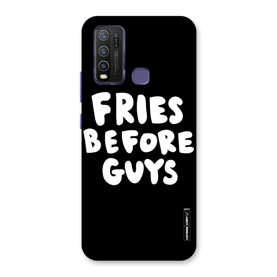 Fries Always Back Case for Vivo Y50