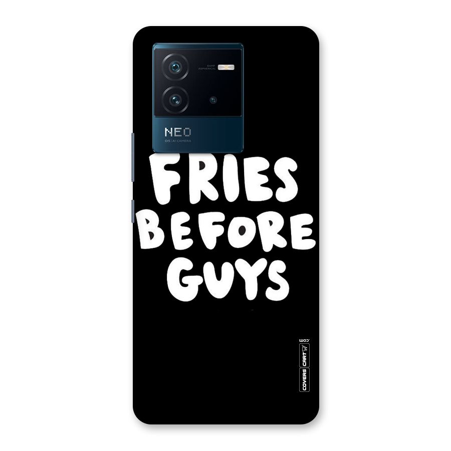 Fries Always Back Case for Vivo iQOO Neo 6 5G