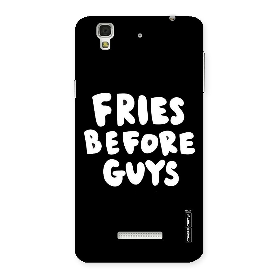 Fries Always Back Case for YU Yureka Plus