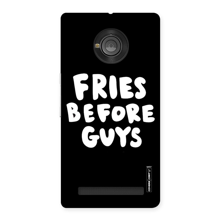 Fries Always Back Case for Yu Yunique
