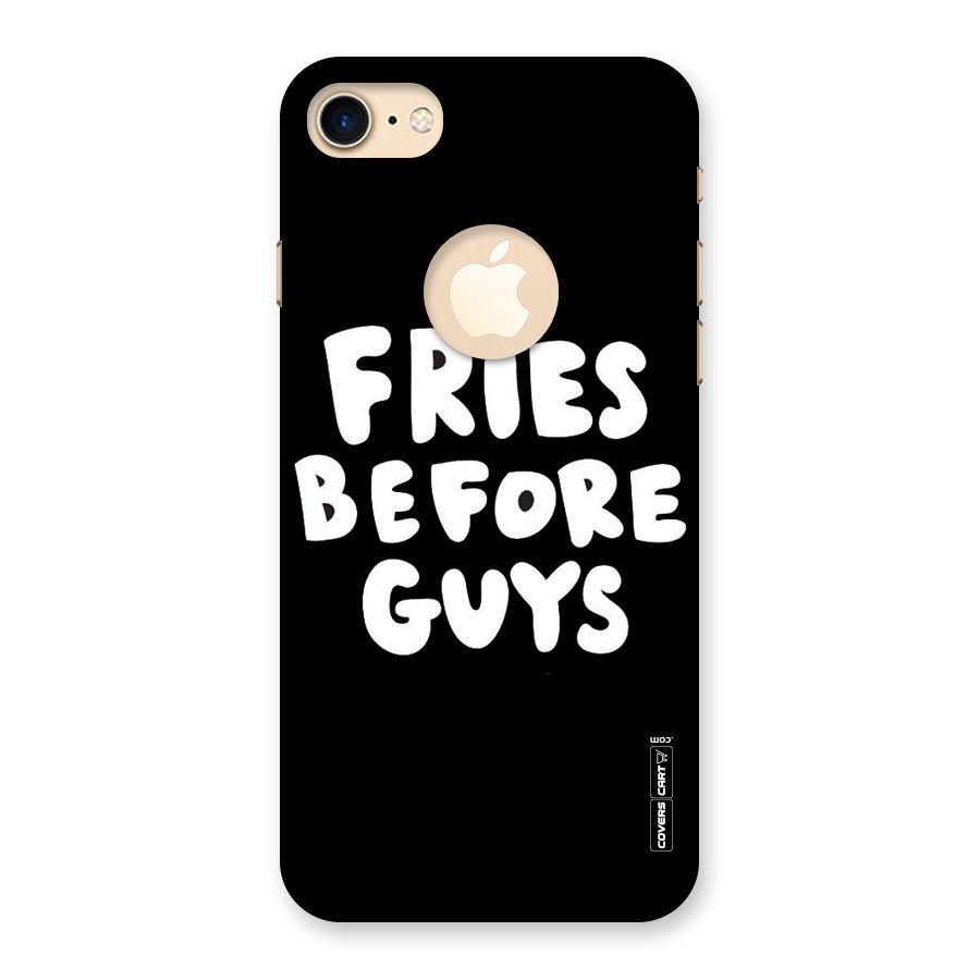 Fries Always Back Case for iPhone 7 Logo Cut