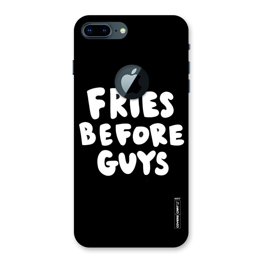 Fries Always Back Case for iPhone 7 Plus Logo Cut