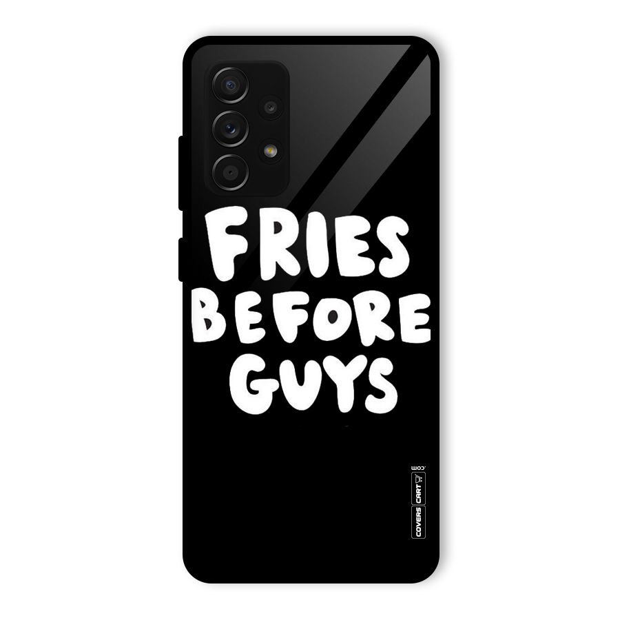 Fries Always Glass Back Case for Galaxy A53 5G