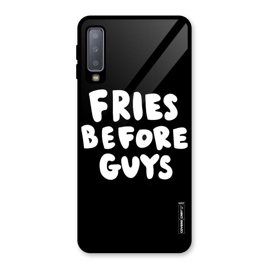 Fries Always Glass Back Case for Galaxy A7 (2018)