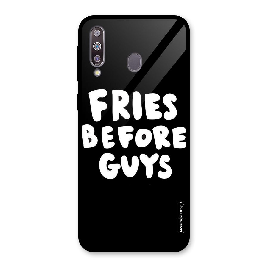 Fries Always Glass Back Case for Galaxy M30