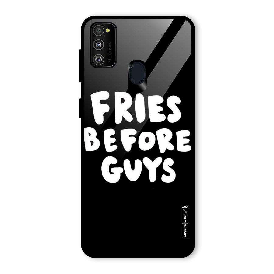Fries Always Glass Back Case for Galaxy M30s