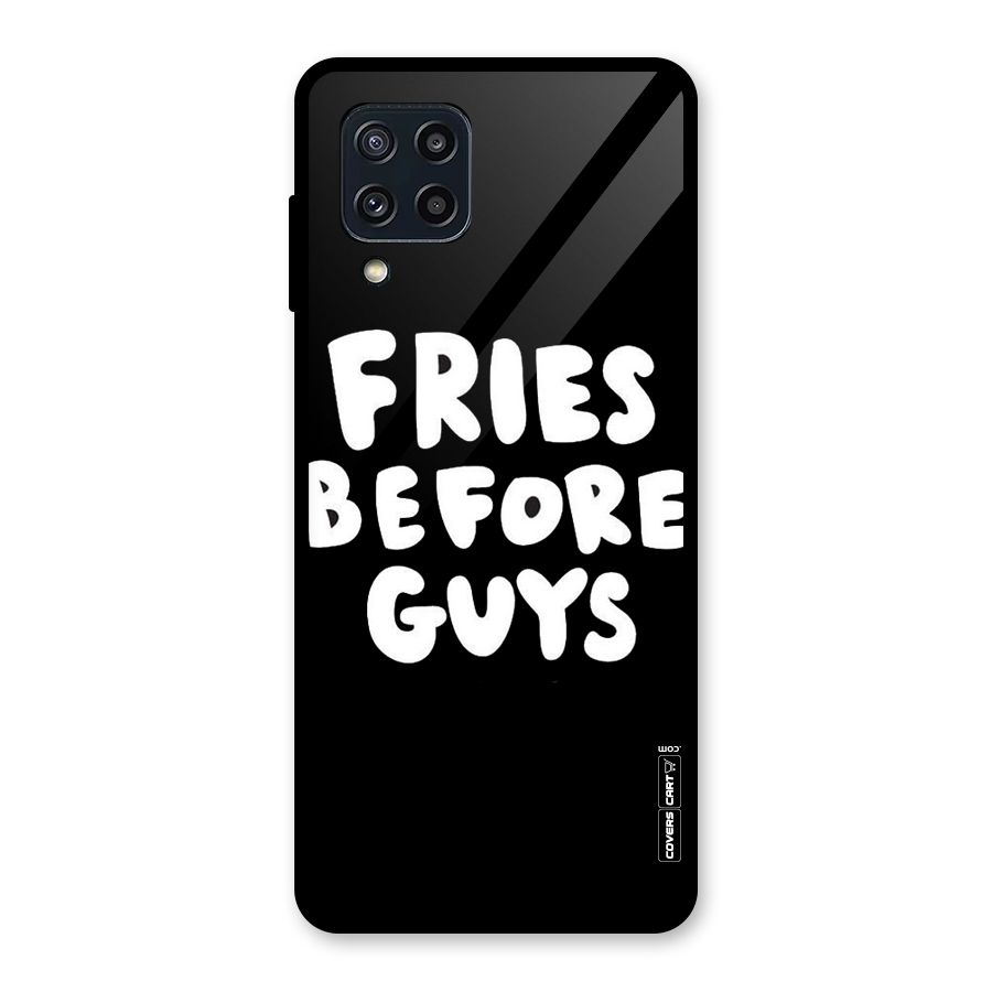 Fries Always Glass Back Case for Galaxy M32