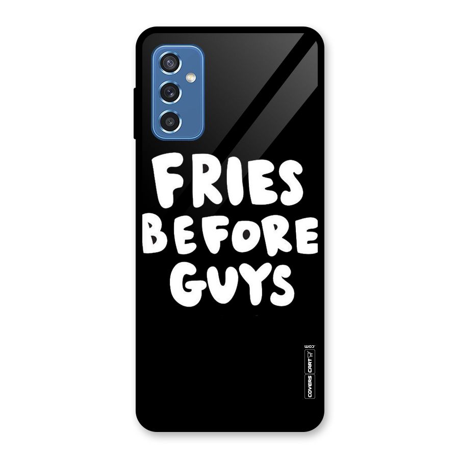 Fries Always Glass Back Case for Galaxy M52 5G