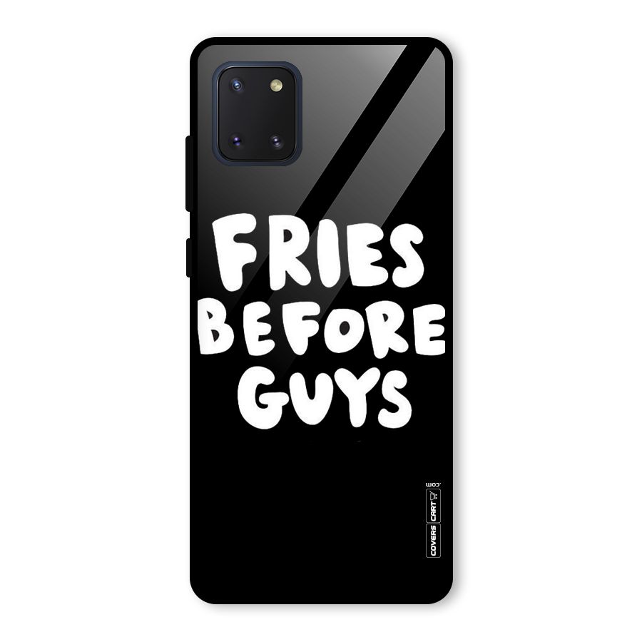 Fries Always Glass Back Case for Galaxy Note 10 Lite