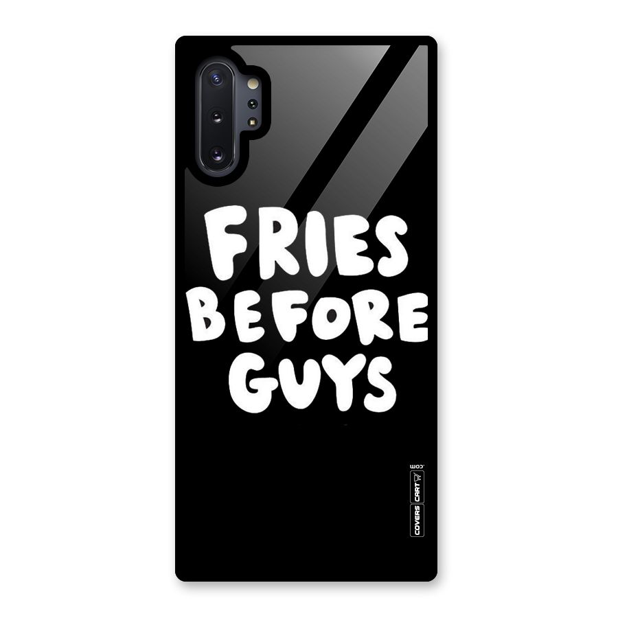 Fries Always Glass Back Case for Galaxy Note 10 Plus