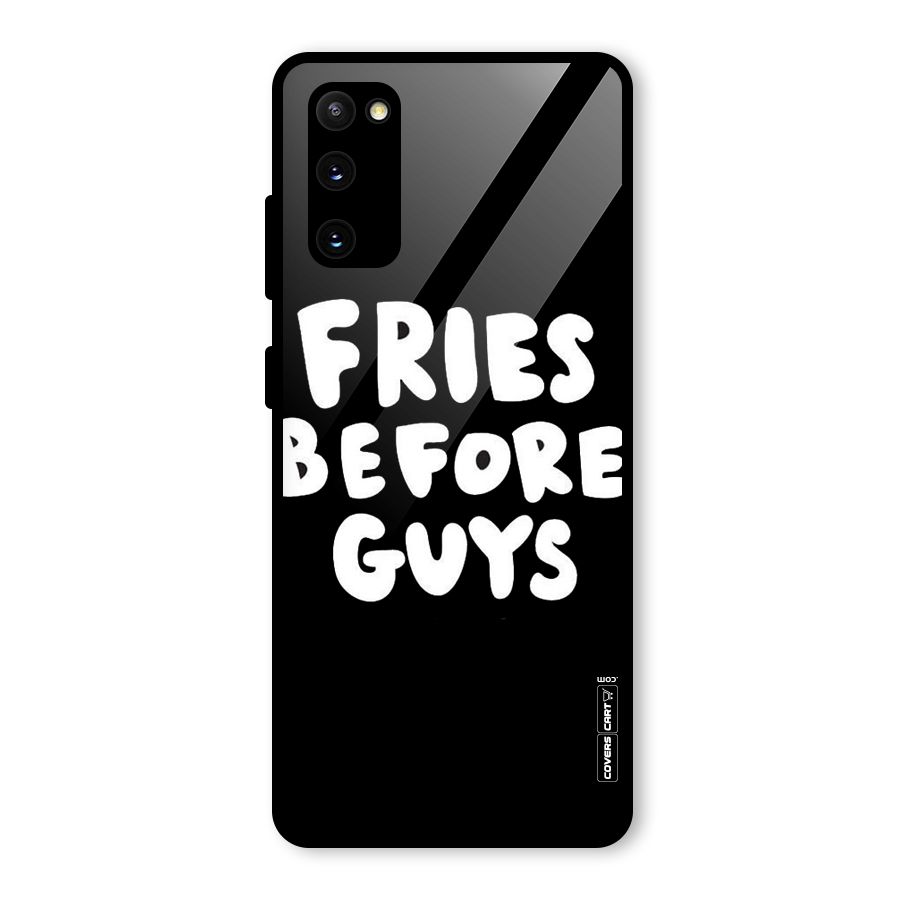 Fries Always Glass Back Case for Galaxy S20 FE 5G
