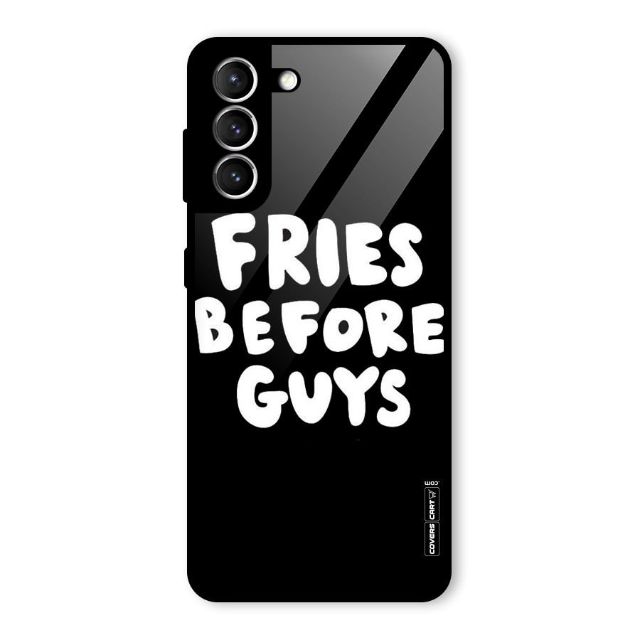 Fries Always Glass Back Case for Galaxy S21 5G