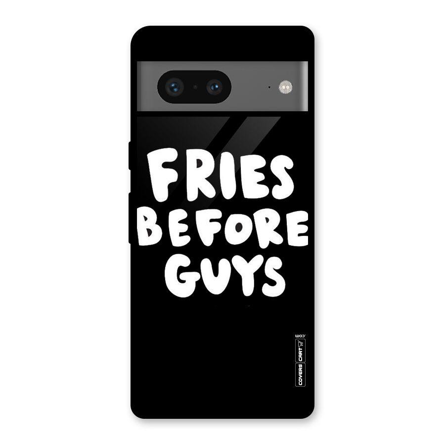 Fries Always Glass Back Case for Google Pixel 7