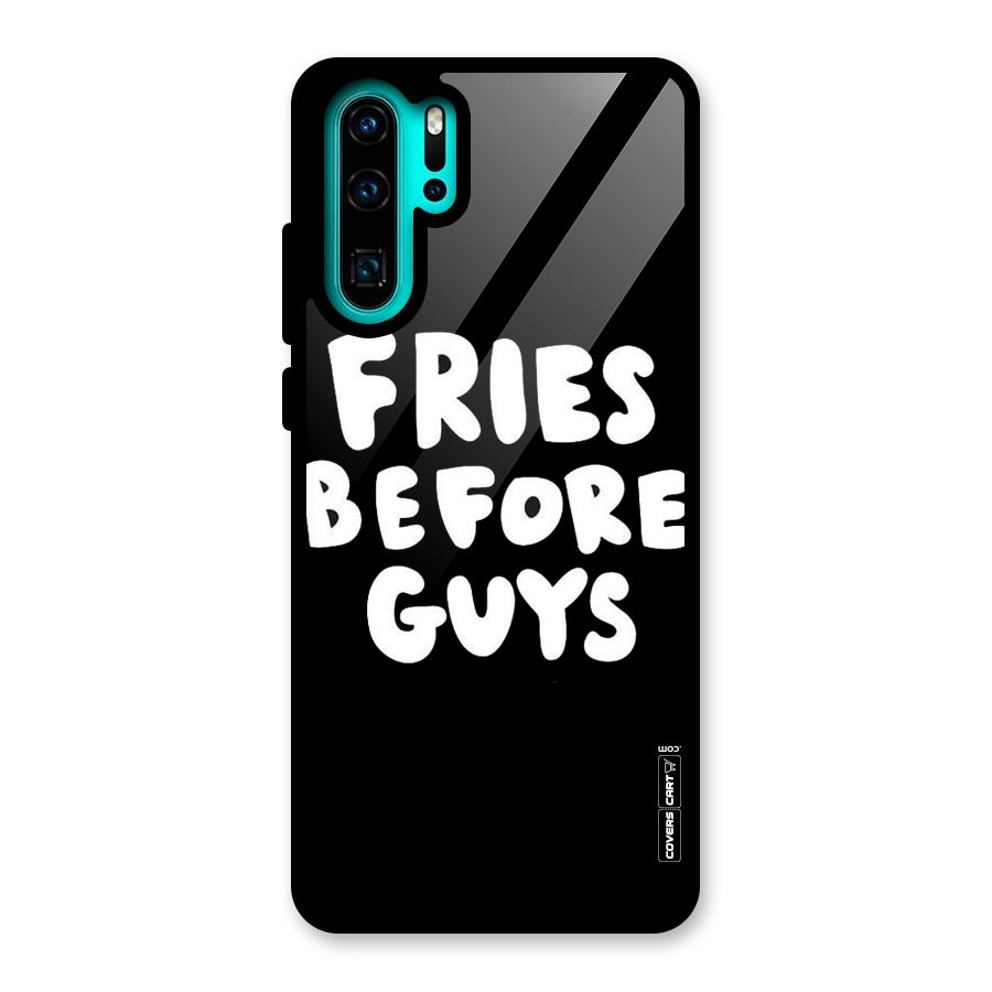 Fries Always Glass Back Case for Huawei P30 Pro