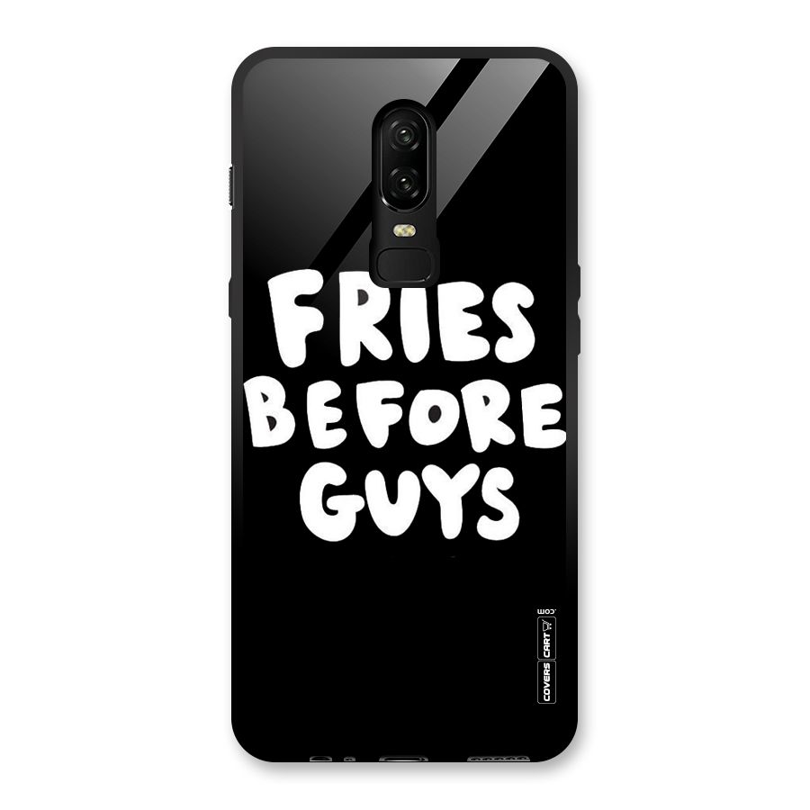 Fries Always Glass Back Case for OnePlus 6