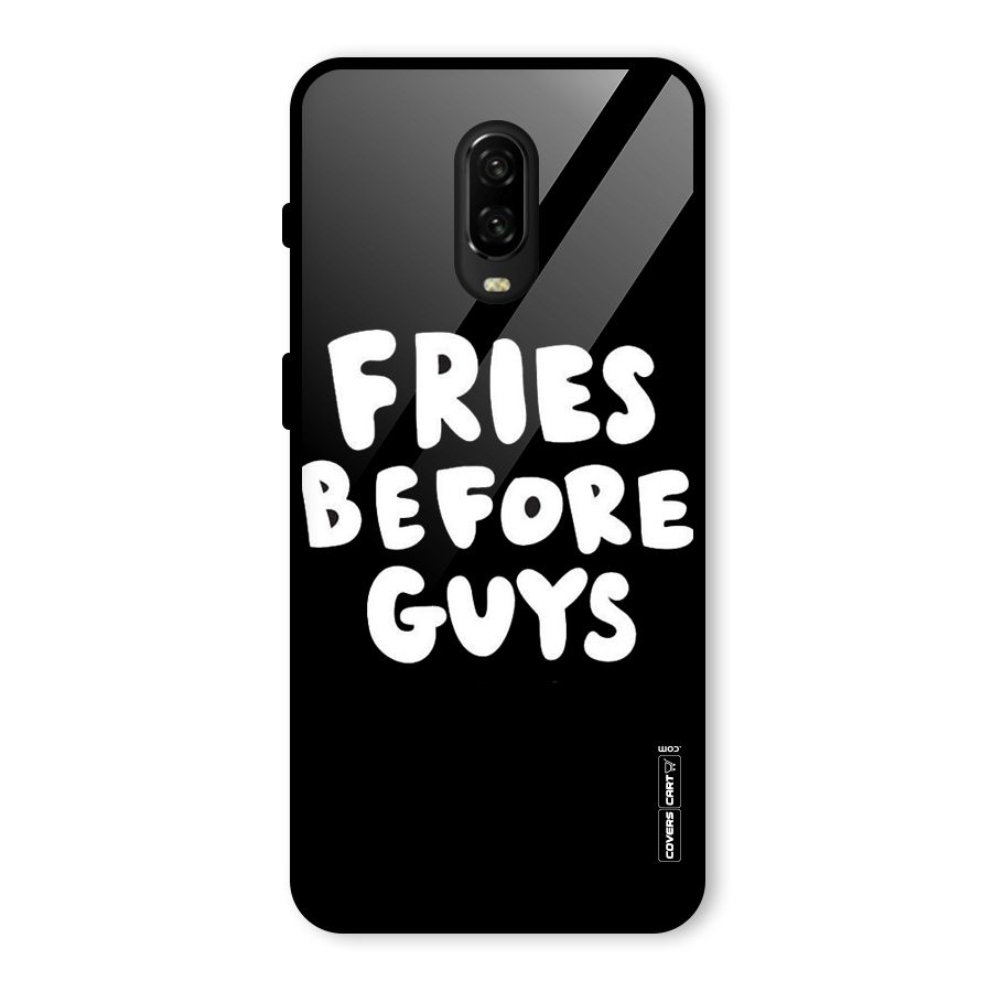 Fries Always Glass Back Case for OnePlus 6T