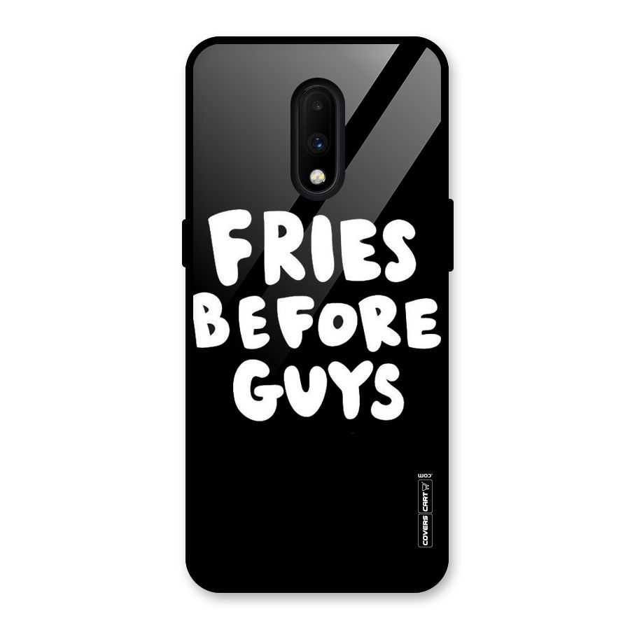 Fries Always Glass Back Case for OnePlus 7