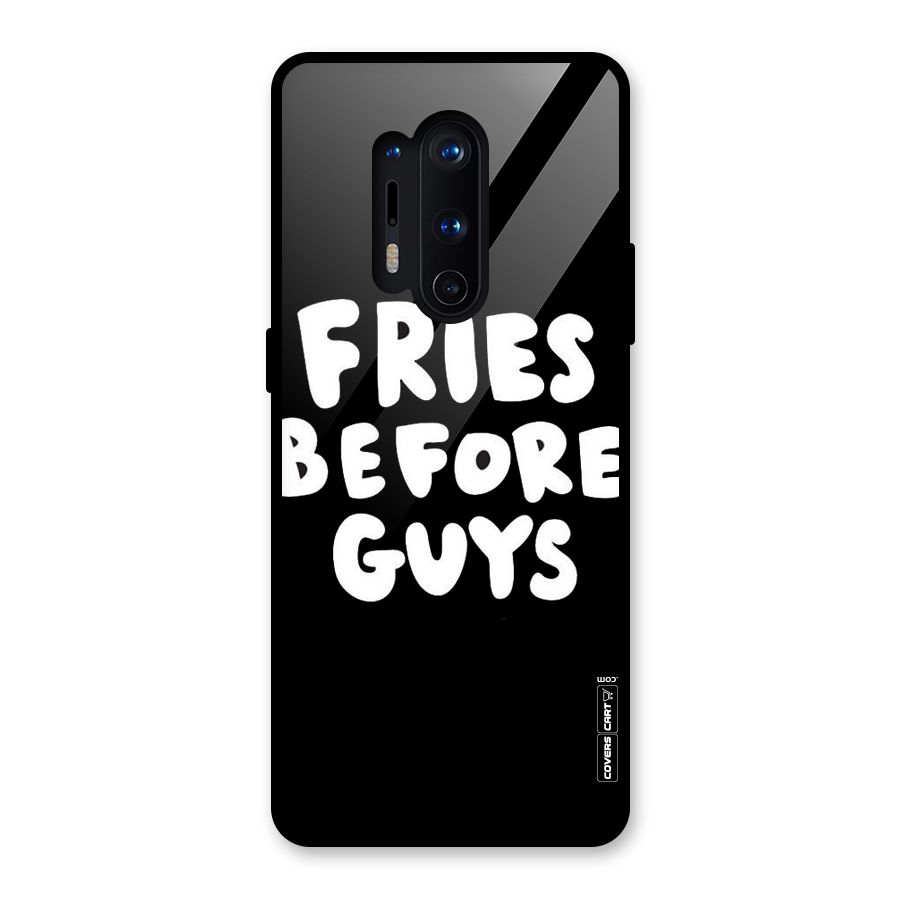 Fries Always Glass Back Case for OnePlus 8 Pro