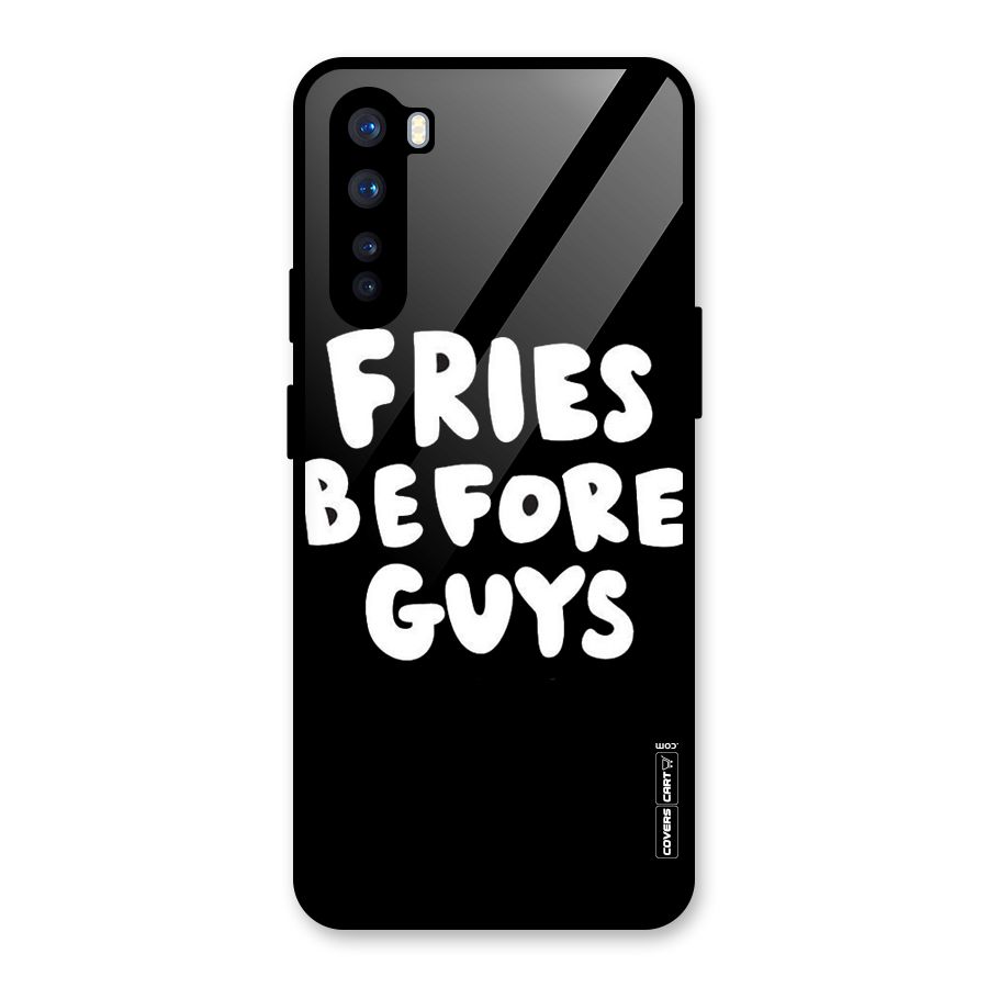 Fries Always Glass Back Case for OnePlus Nord