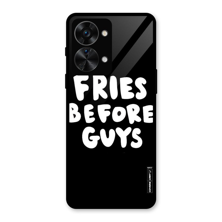Fries Always Glass Back Case for OnePlus Nord 2T
