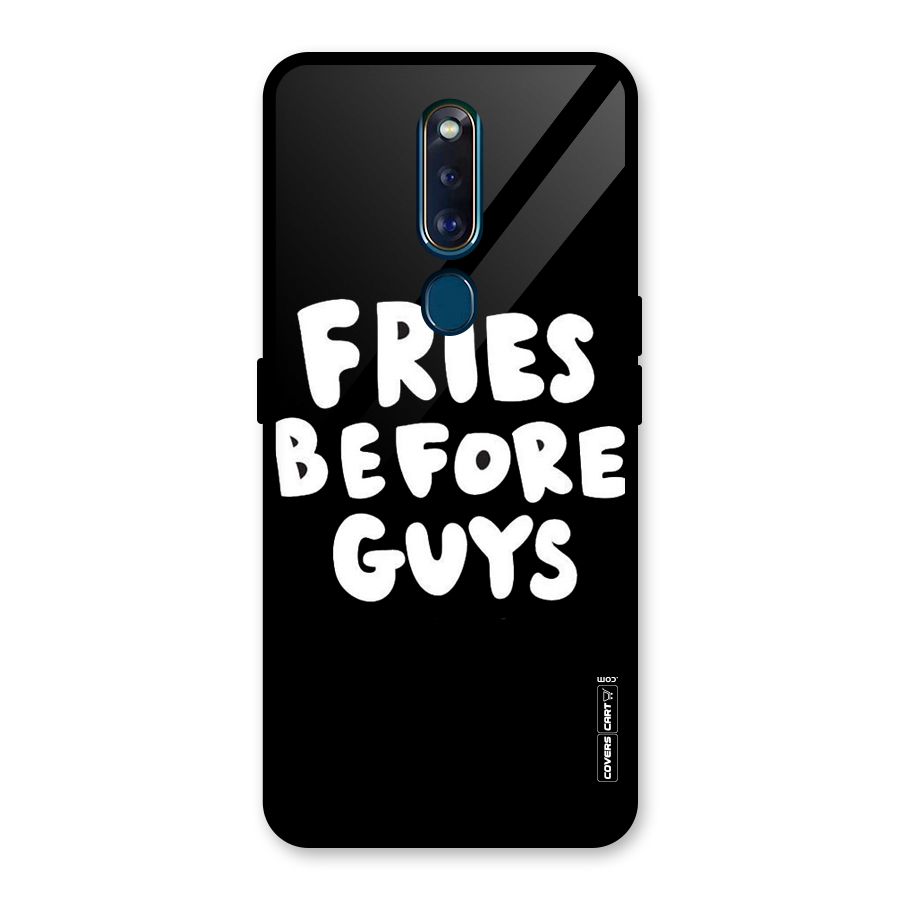 Fries Always Glass Back Case for Oppo F11 Pro