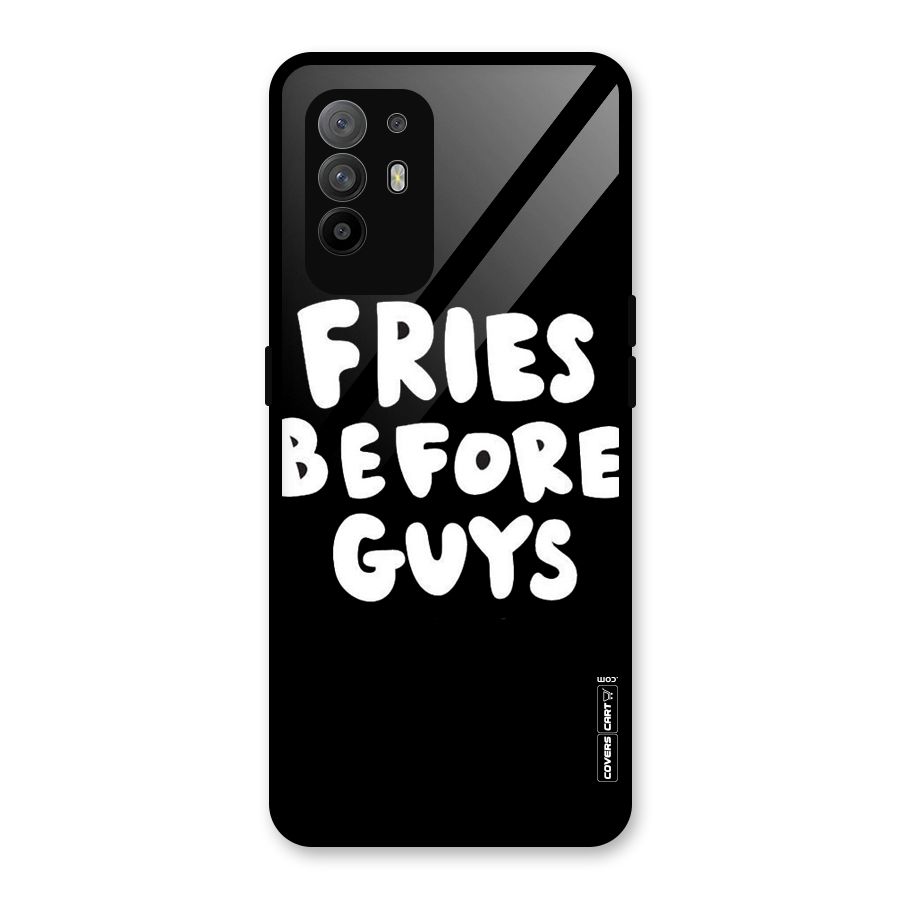 Fries Always Glass Back Case for Oppo F19 Pro Plus 5G