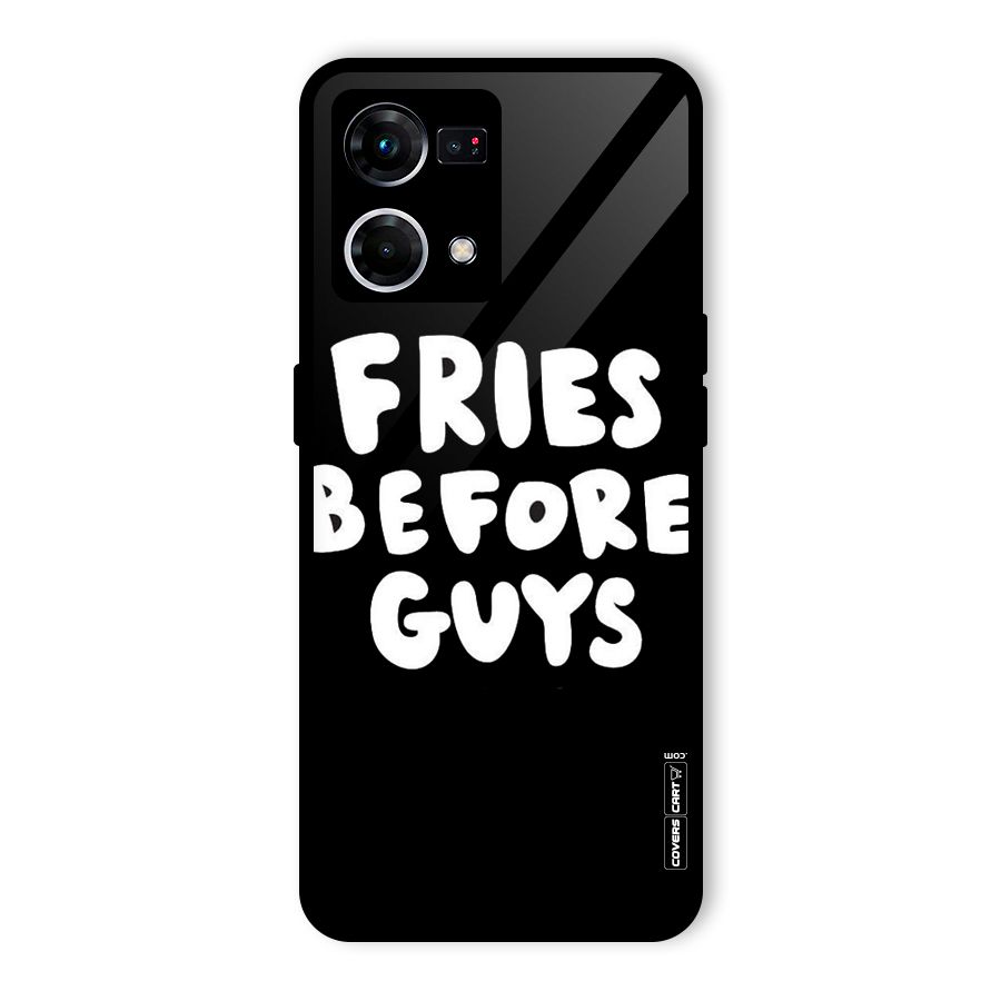 Fries Always Glass Back Case for Oppo F21s Pro 4G