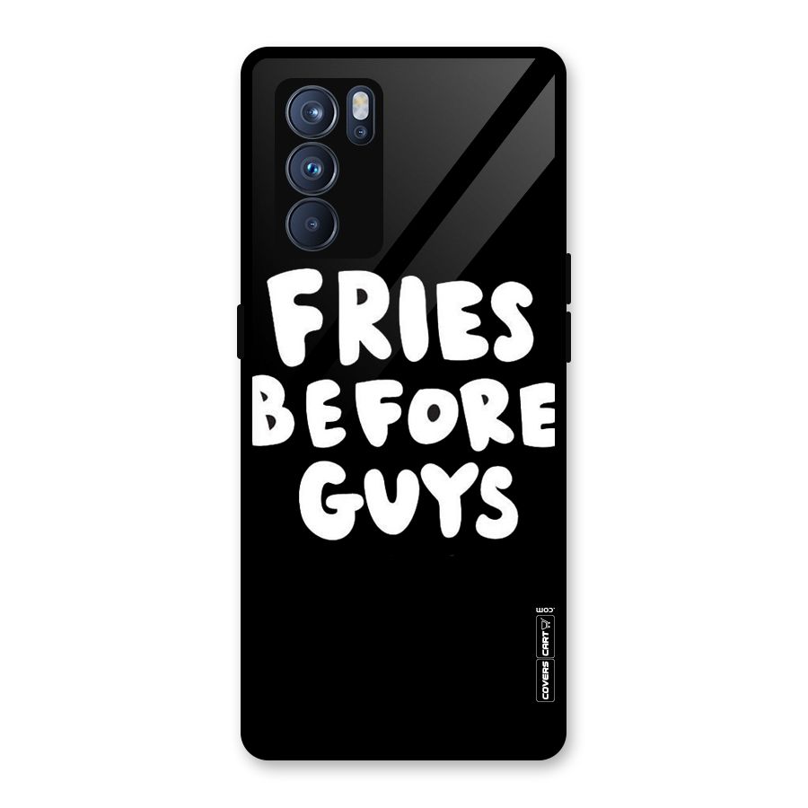Fries Always Glass Back Case for Oppo Reno6 Pro 5G