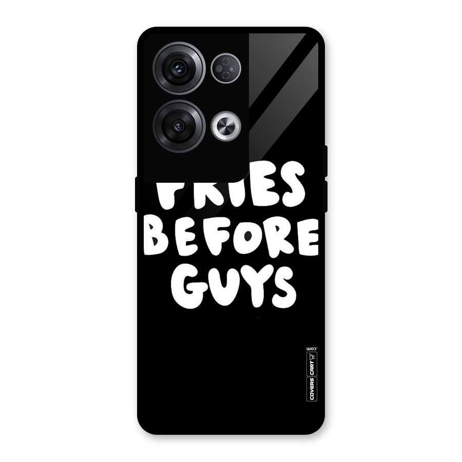 Fries Always Glass Back Case for Oppo Reno8 Pro 5G